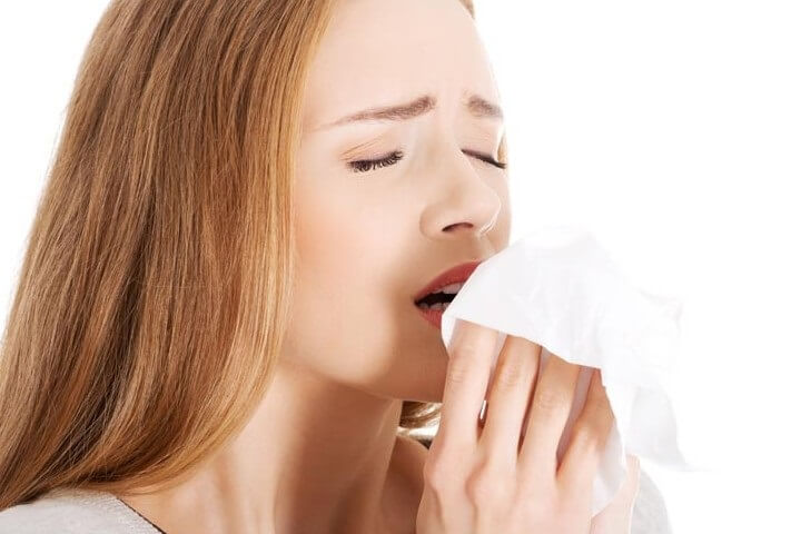 감기로 인한 기침과 콧물